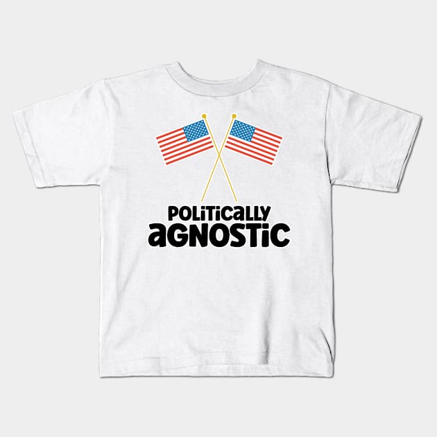Politically Agnostic Kids T-Shirt by nextneveldesign